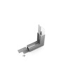 Profilsamler VARIO30-02 270DEG - op / ned, anodiseret