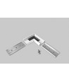 Profilsamler SURFACE14 90DEG - Hvid lakeret