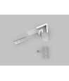 Profilsamler LINEA20 60DEG - Hvid lakeret