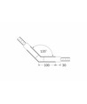 Profilsamler VARIO30-02 135DEG - Sort anodiseret