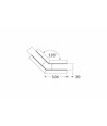 Profilsamler VARIO30-05 135DEG - Hvid lakeret