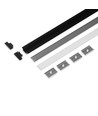 2m sæt GROOVE10.V2 + C CLICK - Sort anodiseret