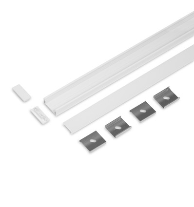 2m sæt SURFACE14.V2 + F CLICK - Hvid