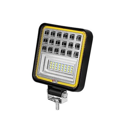 29W LED arbejdslampe - Bil, lastbil, traktor, trailer, udrykningskøretøjer, kold hvid + orange, 10-60V, 30 grader