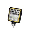 29W LED arbejdslampe - Bil, lastbil, traktor, trailer, udrykningskøretøjer, kold hvid + orange, 10-60V, 30 grader