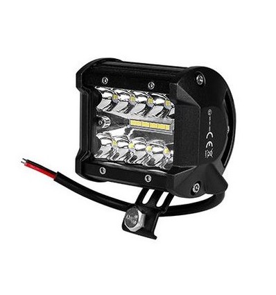 17W LED arbejdslampe - Bil, lastbil, traktor, trailer, udrykningskøretøjer, kold hvid, 10-30V