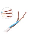 H05VV-F 3G1.5mm² - 100m Hvid Ledning