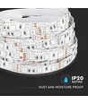 60 LED Stribe Lys 11W - Gul, IP20, 5m/rulle