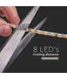 128 LED Stribelys 10W/m - 4000K, IP20, 24V
