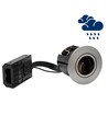 LEDlife indbygningsspot Inno88 Udendørs - GU10, børstet rustfri stål, IP44, godkendt i isolering