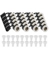 20 stk. LEDlife indbygningsspot Inno88 Udendørs - Inkl. 4,5W GU10, Hvid, IP44, godkendt i isolering