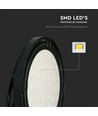 100W LED high bay, 120lm/W - 110 grader, IP65, 6500K, sort finish