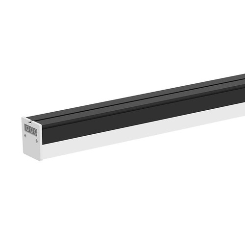 40W LED Lineær Lys - 4000K, sort hus