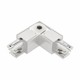 3-faset SPS-2 L-samler, justerbar - Hvid, IP20, aluminium, til skinnesystem