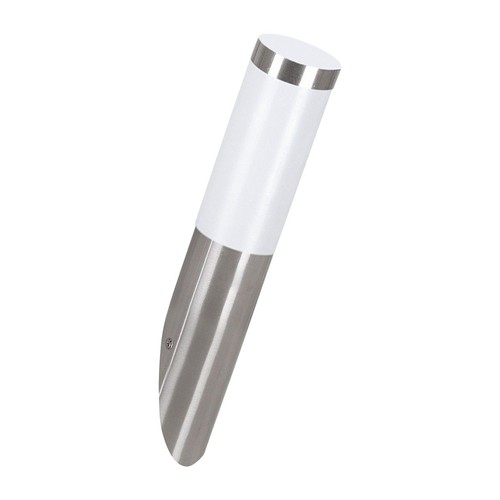 Outlet: EGLO HELSINKI udendørs væglampe m/sensor, H390 mm, til E27, IP65 - stål/opal