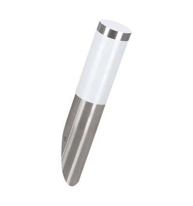 Outlet: EGLO HELSINKI udendørs væglampe H390 mm, til E27, IP65 - stål/opal