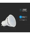 3 stk. GU10 4,5W LED pære - 400lm, mat glas, varm hvid