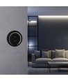 Touch dæmper til LED strips, sort - Trådløs, batteridrevet, til 12V/24V, vægmonteret