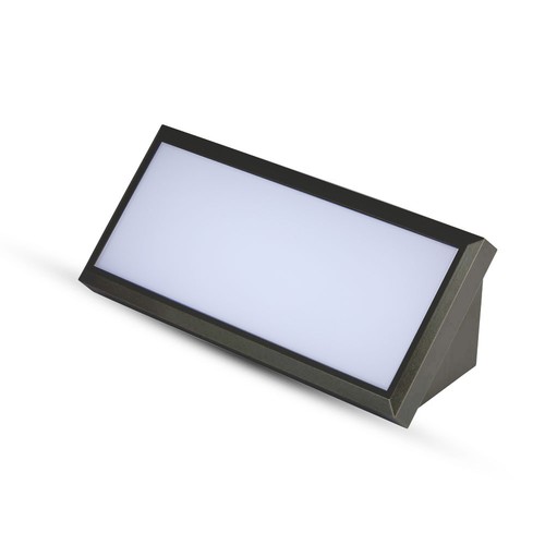 12W LED - Landskab Udendørs, Blødt Lys Medium, 4000K, Sort hus