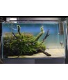 90-115 cm akvarie armatur - 23W LED, hvid/blå/rød/grøn, justerbar længde, IP66