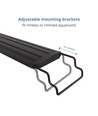 90-115 cm akvarie armatur - 23W LED, hvid/blå/rød/grøn, justerbar længde, IP66