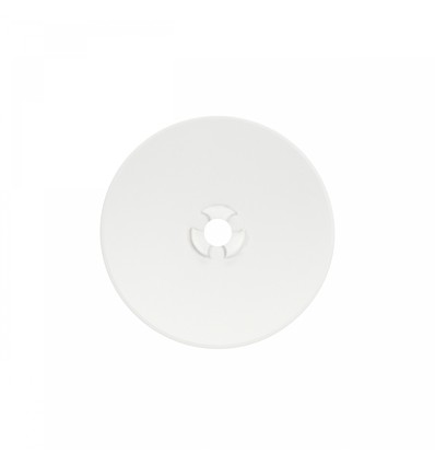 Piatta pladen base til armatur - Piatta,240x30, hvid, rundt