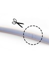 5m Neon COB RA95, 230V - 11W/m, IP67, 288 LED/m, kan klippes for hver 10cm, op til 50m