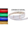 10m 21W/m RGB+CCT COB-LED strip - 24V DC, IP20, 840 LED pr. meter, COB LED