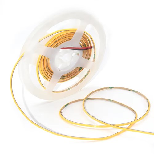 5m 3mm COB-LED strip - 7W/m, IP20, RA93, 400 LED pr. meter, 24V, COB LED