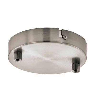 Outlet: EGLO BALDAKIN med 2 udtag i børstet stål