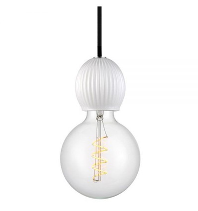 Outlet: CPH Pendelophæng E27 Fatning af Glas i Opal - Halo Design