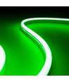Grøn 8x16 CLIP-ON Neon Flex LED - 8W pr. meter, IP67, 24V