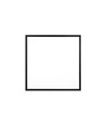 60x60 LED Panel, 40W - Højde:8mm, 80lm/W, IP20, sort