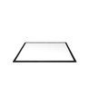 60x60 LED Panel, 40W - Højde:8mm, 80lm/W, IP20, sort