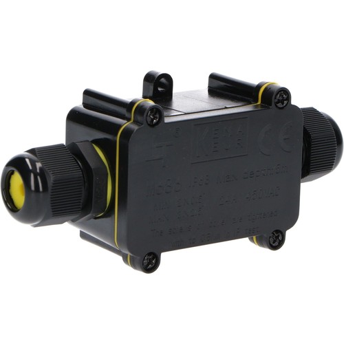 Prof I-Connect Kabelsamler Boks IP68 (2-kabler) Ø4-14 mm. Kabel