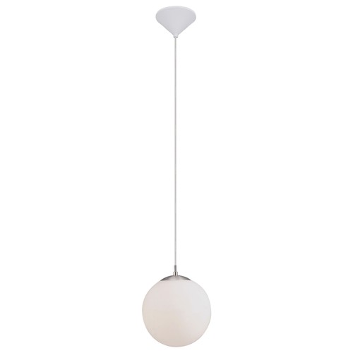 Outlet: EGLO Rondo Pendel lampe Ø250 mm Til E27 I Opal Hvid