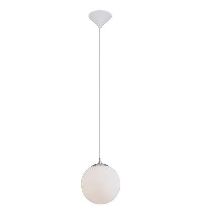 Outlet: EGLO Rondo Pendel lampe Ø250 mm Til E27 I Opal Hvid