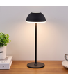 Opladelig LED bordlampe Inde/ude - Grå, touch dæmpbar, 3i1, IP54 udendørs