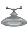 100W LED vejarmatur til wireophæng - 130lm/W, Samsung LED chip, IP65, 4000K, grå, IK08