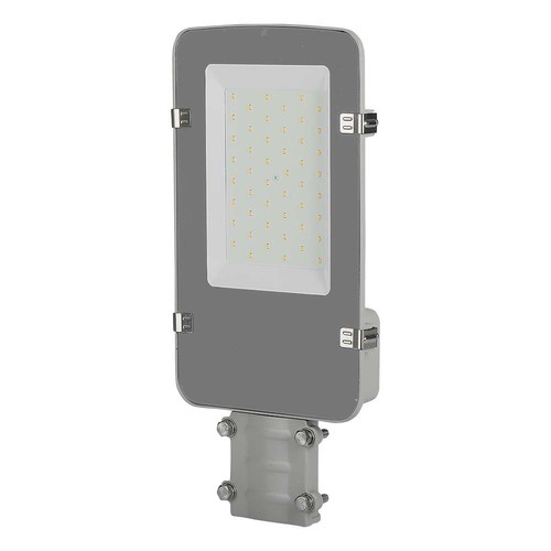 30W gadelampe - LED, Samsung chip, 4000K, grå hus