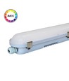 150 cm armatur HiCRI - RA90, 60W, gennemfortrådet, IP65