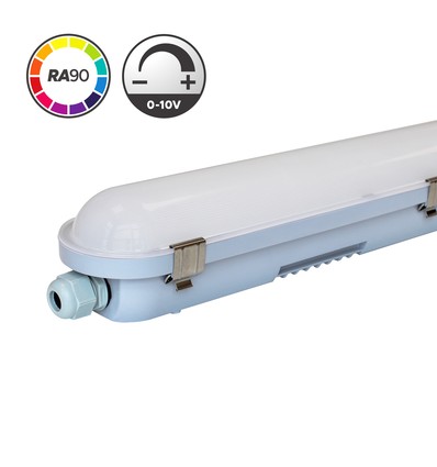 150 cm 0-10V RA90 armatur HiCRI - RA90, 60W, gennemfortrådet, 0-10V, IP65