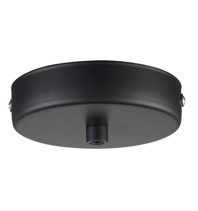 Halo Design - Ø10 Roset til 1 lampe - sort