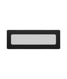 Encanta 6W 230V IP54 230x84x52mm Sort, nedsænket Facadelampe