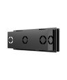 Encanta 6W 230V IP54 230x84x52mm Sort, nedsænket Facadelampe