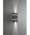 Outlet: Cremona LED Væglampe udendørs 6W IP54 i Antracit - Konstsmide