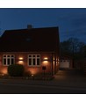 LEDlife DuoLume 12W væglampe - Sort, op/ned, inde / ude, IP65, inkl. lyskilde