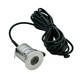 Sauna downlight - 24V DC, RA93, 1,1W, 3m ledning, Hul: Ø3 cm, Mål: Ø3,5 cm