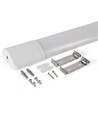 CCT justerbar 30W LED armatur - 120cm, kan seriekobles, 230V