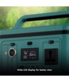 Powerstation 568Wh - 500W, med strømudtag, 1x 230V AC output